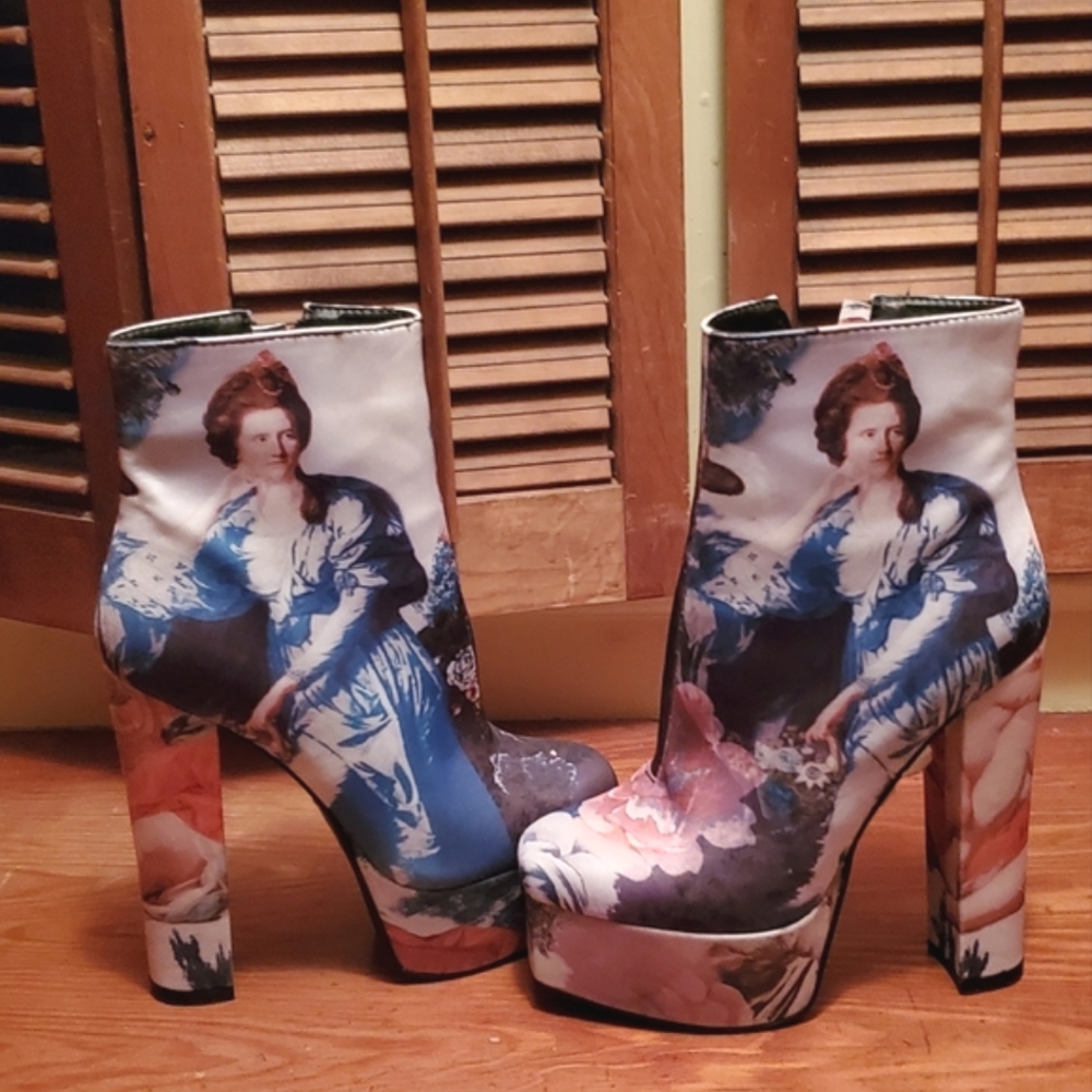 Platform boots- Wearable Art Sz. 7.5 - Picture 15 of 15